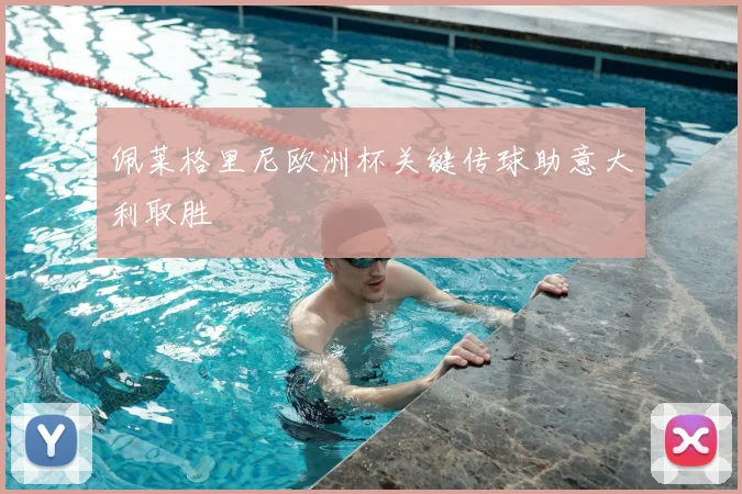 佩莱格里尼欧洲杯关键传球助意大利取胜