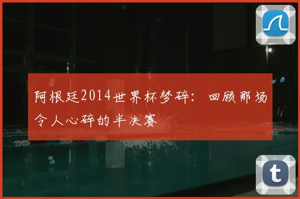 阿根廷2014世界杯梦碎:回顾那场令人心碎的半决赛